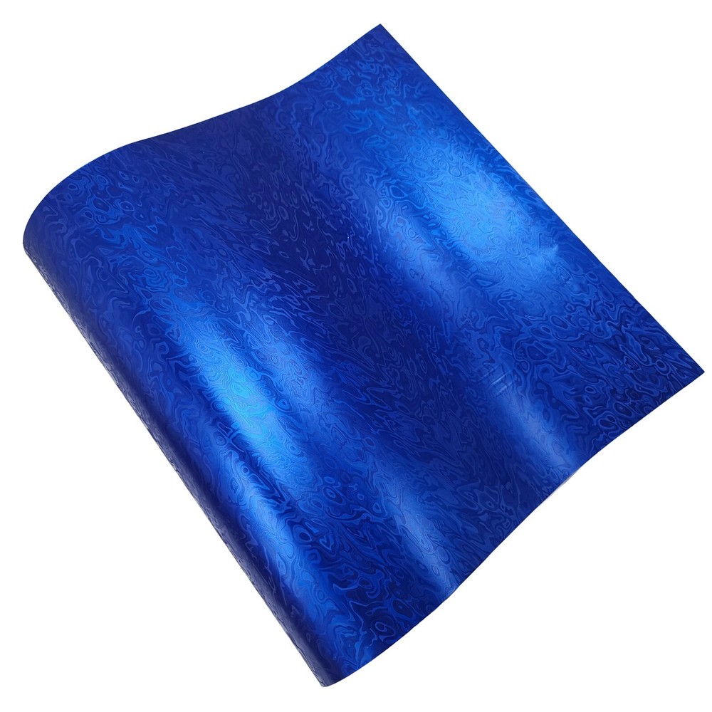 Satin Damarcus Weave Black Blue Gray Silver Red Vinyl Car Wrap Sticker Film Roll