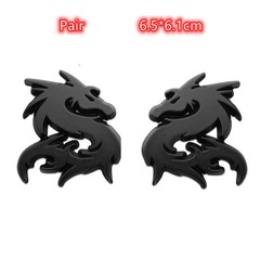 3D Metal Dragon China AutoCar Motorcycle Sticker Emblem Badge Fender Trunk Decal