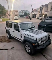 Full Decal Kit Hood And Sides fits jeep Wrangler Rubicon Hood & Side Decals