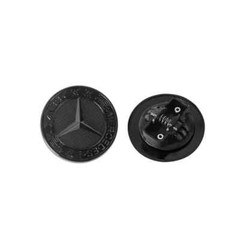 Car Metal 57mm Flat Hood Emblem Front Badge For Mercedes Benz AMG W212 W213 W205