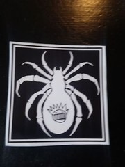 1 WEEN Tick Boognish sticker.4×4 inches Vinyl sticker.