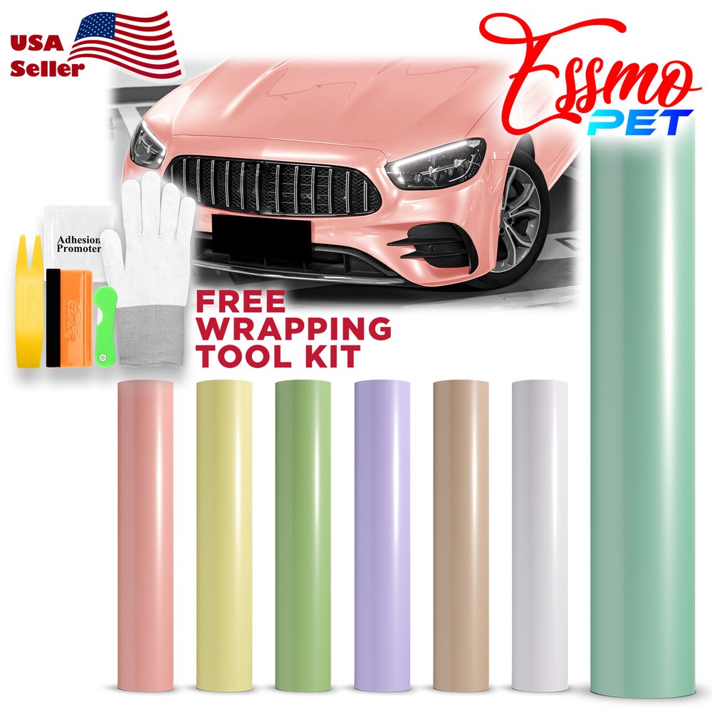 PET Super Gloss Pearlescent Car Vehicle Vinyl Wrap Decal Sticker
