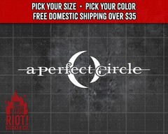 A Perfect Circle Decal for Car Band Logo Sticker for Laptop Tool Rock Decal