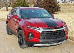 2019-2024 Chevy Blazer Hood Decals HOT STREAK Hood Stripes Vinyl Graphics Kit
