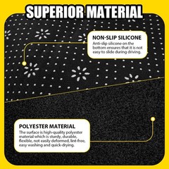 Non-Slip DashMat Dashboard Cover Pad Mat Anti-Glare For Toyota Tacoma 24 25 1-5X