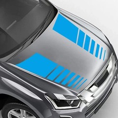 Racing Hood Stripes Decal Vinyl Stickers for Car SUV Truck Universal Fit