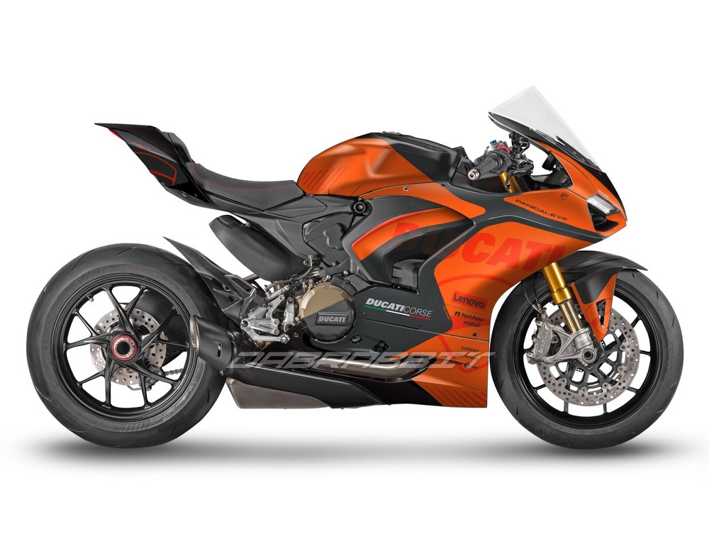 NEW Graphic kit for DUCATI PANIGALE V2 (2019~2024) Full Graphic kit (WRC-GO)