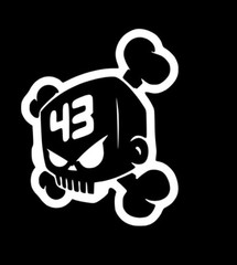 One Vinyl Decal – Great For Cups, Laptops￼, Skateboards, Racing, Rally, Drifting