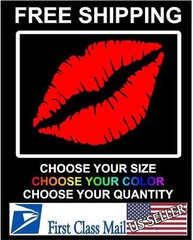 Kiss Lips Sticker Car Decal Sexy Love Window Laptop Hot