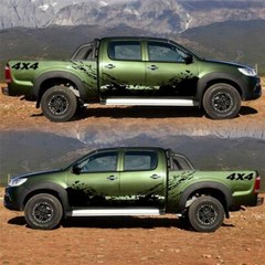 Car Splash 4×4 Off Road Truck Rear Bed Side Decal Fit For Ford F150 F250 F350