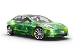 Rwraps Space Sparkler Variations Gloss Vinyl Film Wrap 59in x 6in Vinyl Vehicle