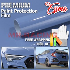 5FTx8FT PPF Paint Protection Film Gloss Porcelain Blue Invisible Scratch Shield