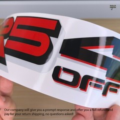 SR5 4×4 Off Road Decals, Reflective Sticker Tacoma Tundra, SET of 2