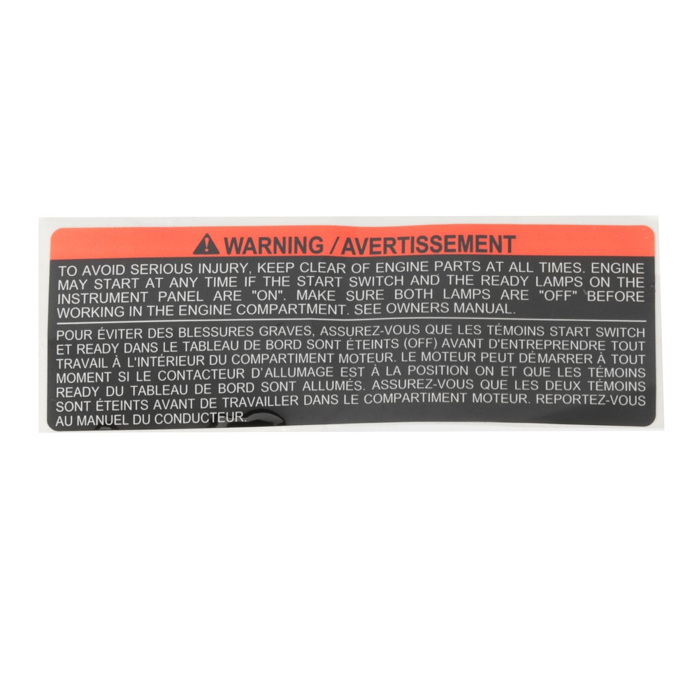 Genuine Nissan 2007-2011 Altima Hybrid SL Base Caution Label 990A8-JA80A