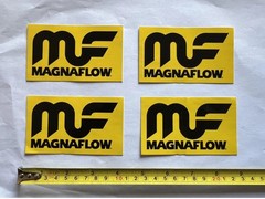 4 MF MAGNAFLOW decals stickers racing drags offroad hotrod overland utv lowrider