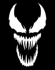 Venom Car Window bumper Decal Sticker 5×8″ Permanent Vinyl decor art