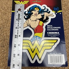 Wonder Woman DC Comics Vinyl Decal Sticker Chroma 6.5” Girl Power Superhero NEW