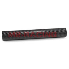 4D Carbon Fiber Black Semi Glossy Vinyl Wrap Decal Sheet Bubble Free Sheet Film