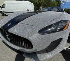Diamond glitter vinyl wrap Super Sparkle Car Film