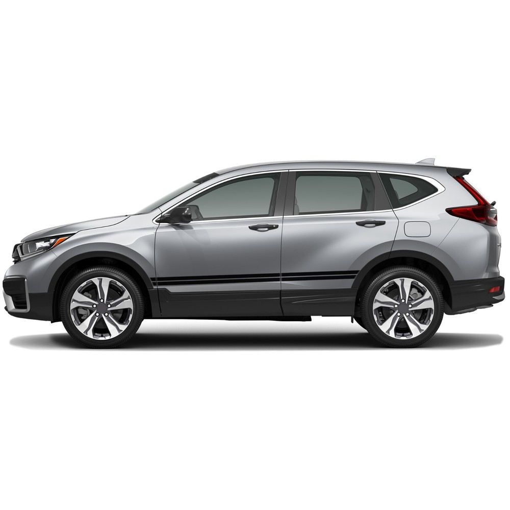 Lower double stripes graphics stickers decal compatible with Honda CR-V