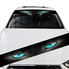 Car Decals Decorative For Front/Rear Windshield Sticker Accessories Waterproof