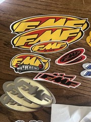 27 PCS FMF and METAL MULISHA MIXED LOT/stickers
