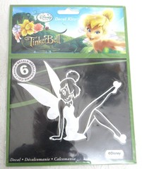 Disney Tinkerbell Decal Kitz Chroma Graphics 6 Decals Car, Mirror, Glass New