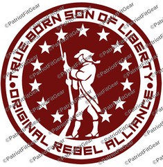 True Born Son Of Liberty,Original Rebel Alliance,10″,We The People,Vinyl Decal