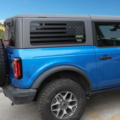 Car Rear Side Window Decor Sticker Decal Vinyls for Ford Bronco 2021-2025 4-Door