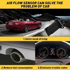 1/2Set Mass Sensor Flow Air For Nissan Altima Sentra 1.8L 2.5L L4 Gas 2013-2015