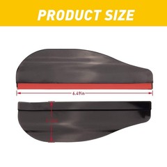 2/Car Thickened Rear View Wing Mirror Eyebrow Sun Shade Shield Rain Board Gua A