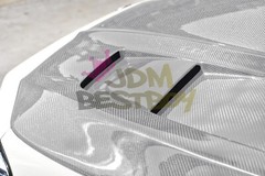 7D Carbon Fiber Silver High Gloss Auto Vinyl Wrap Sticker Sheet Film Decal 6D