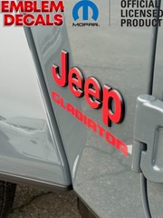 JEEP & GLADIATOR JL Fender Decals 2018 2019 2020 2021 2022 2023 24 25 26
