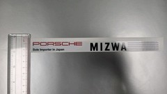 Porsche Mizwa Japan Dealer Sticker 911 964 993 RS Carrera