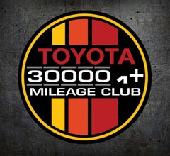 Toyota Decal 300k High Mile Club FITS 4X4 4Runner TRD Tundra Fj Cruiser Tacoma