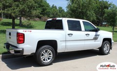 2000-2018 Chevy Silverado Speed XL 3M Pro Vinyl Side Door Stripe Decals Graphic