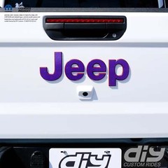 Jeep Emblem Overlay Decals Glitter