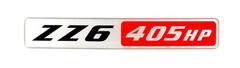 ZZ6 405 HORSEPOWER CAMARO EMBLEM (B) Super Sized SILVER