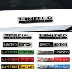 Metal Car Body Rear Trunk Lid Badge LIMITED SPECIAL EDITION Emblem Decal Sticker