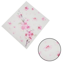 Pink Cherry-Blossom Vinyl Car Sticker Auto Flower Decal Windshield Windo Bumper