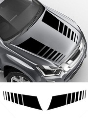 Racing Hood Stripes Decal Vinyl Stickers for Car SUV Truck Universal Fit