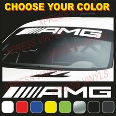 AMG Mercedes Benz Windshield Vinyl Decal Window Vehicle Sticker