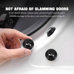30PCS Universal Car Door Shock Absorber Silicone Anti Collision Bumper Stickers
