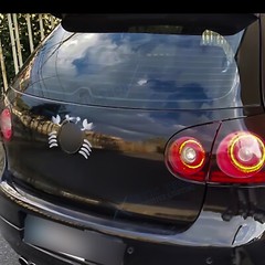 3D Crab Car Logo Stickers Auto Emblem Decal Universal Waterproof Self-Adhesive