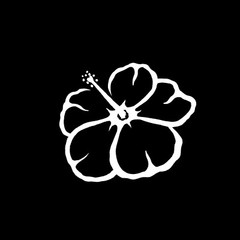 Hibiscus Car Decal.