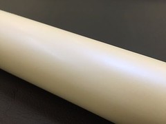 Matte Satin Pearl Ivory White Blue Pearlescent Vinyl Car Wrap Film Decal Sheet
