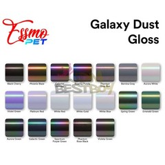 ESSMO PET Galaxy Dust Gloss Phoenix Blaze Auto Car Vinyl Wrap Decal Sticker
