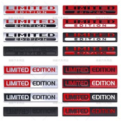 Metal Car Limited Special Edition Emblems Rear Trunk Lid Badges Decal Stickers