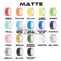 Matte Color Racing Stripes Vinyl Wrap Sticker For Infiniti G35 Stripe 10FT /20FT