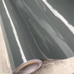 480″ x 60″ Super Gloss Nardo Gray Vinyl Film Wrap Air Bubble Free 40ft x 5ft